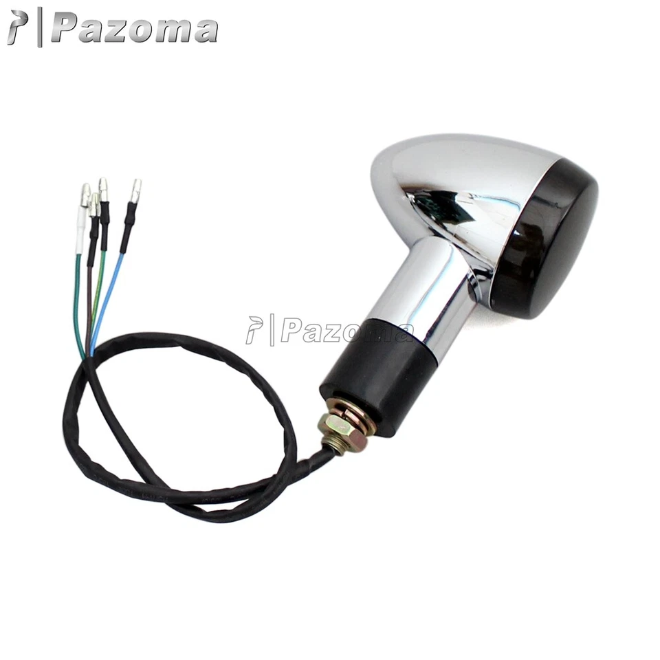 Luz de señal de giro trasera LED E-mark E4 con luz de freno roja para Suzuki M109R VRZ1800 Foto 4 de 4