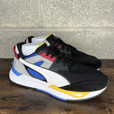 PUMA Mirage Sport Remix Black Blue Mens Size 10 Shoes
