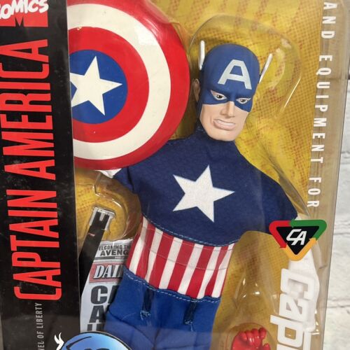 2011 Marvel Comics Captain America Captain Action 1/6 Scale Uniform New Sealed - Picture 2 of 5