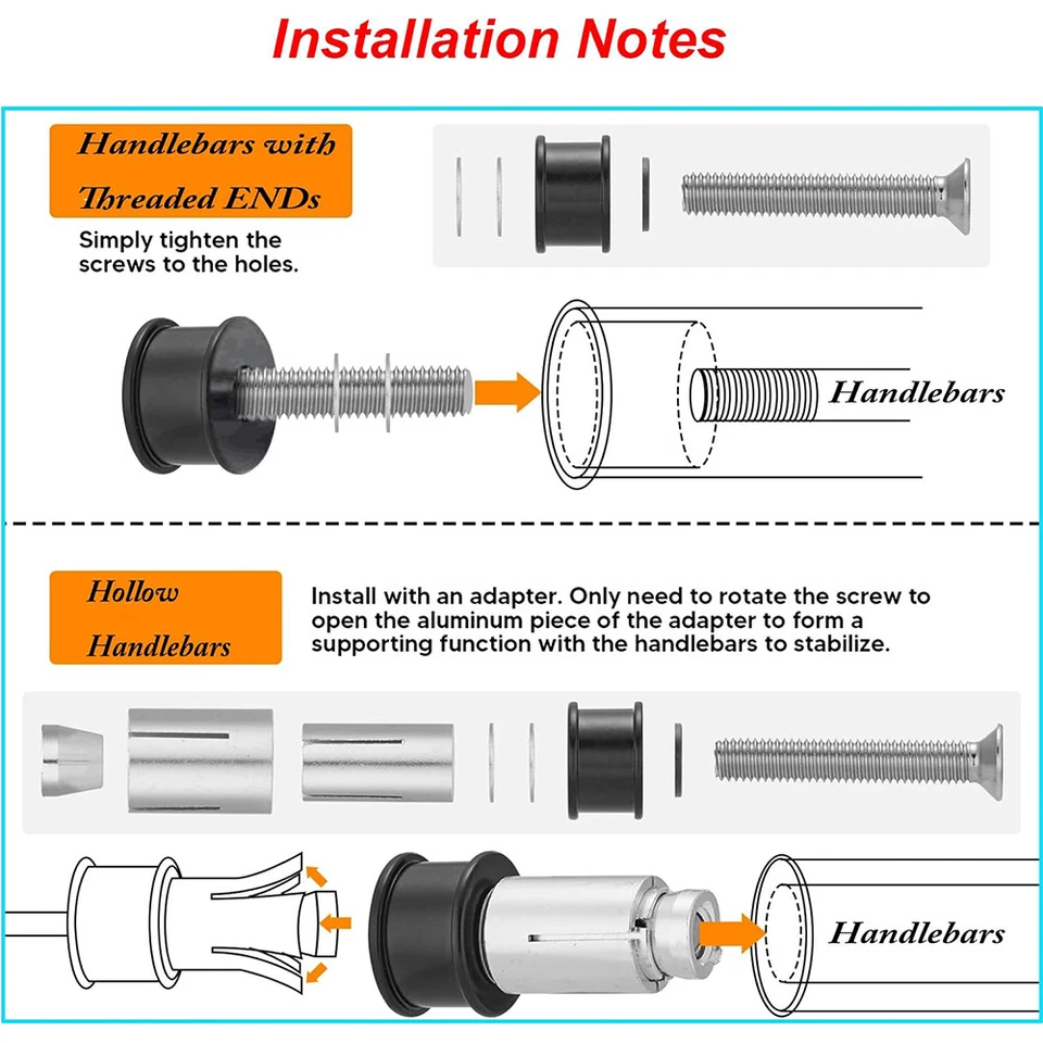 Espejos retrovisores de extremo de barra de 7/8" para motocicleta Suzuki Quadsport LTZ Z250 Z400 Z450 Foto 2 de 4