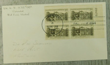 First Issue Wheatland James Buchanan Home Lancaster PA 1956 Stamp Envelope Cover