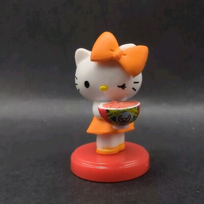 Furuta Hello Kitty mit Schüssel Choco Ei Figur Japan Anime Gashapon