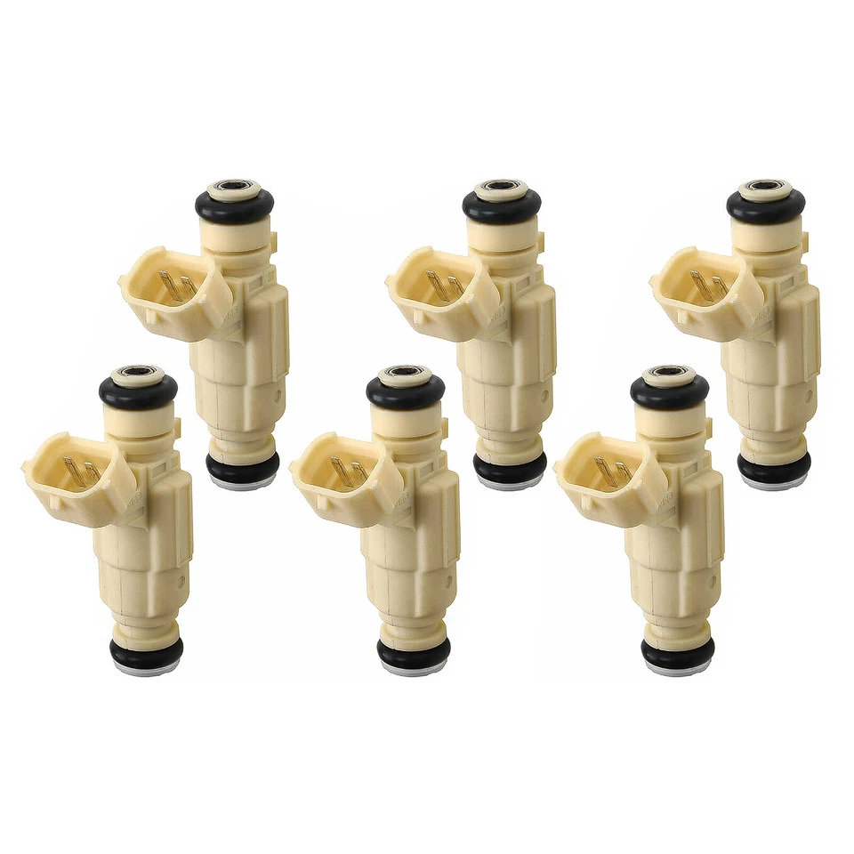6X injetores de combustível 3531023800 para 2006-2010 Kia Optima Rondo Hyundai Santa Fe GLS - Imagem 2 de 4