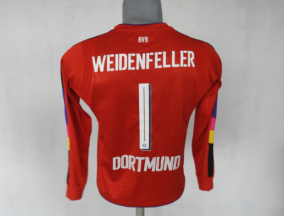 Borussia Dortmund Goalkeeper Jersey 1 Weidenfeller Puma Red Shirt