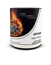 High Teck HFP150 Frost White Basecoat Urethane Auto Paint GALLON GM WA8624