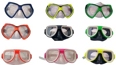 GROSSE ERWACHSENE JUNIOR JUGEND SCHWIMMBRILLE & MASKEN KINDER SCHWIMMEN MEER TAUCHERBRILLE