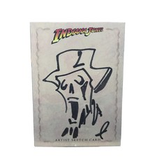 Topps Indiana Jones Heritage 2008 Artist Sketch Card - Melting Nazi #1/1