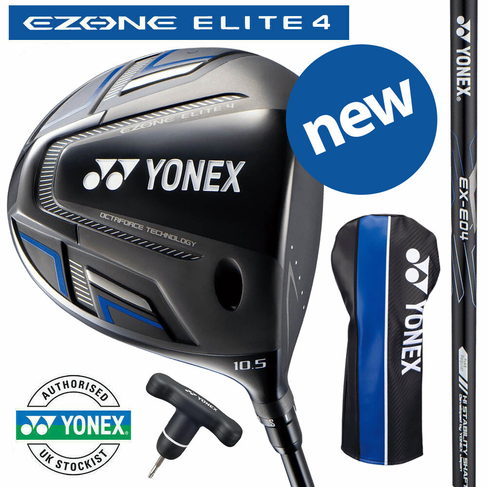 Yonex EZone Elite 15° 3 Wood Regular Graphite Shaft Yonex Grip & Yonex H/C Yonex EZone Elite 15° 3 Wood Regular Graphite Shaft Yonex Grip & Yonex H/C