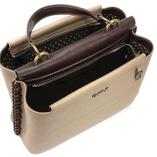 CHALA Charming Satchel SLOTH (Taupe) NWT - Picture 6 of 6