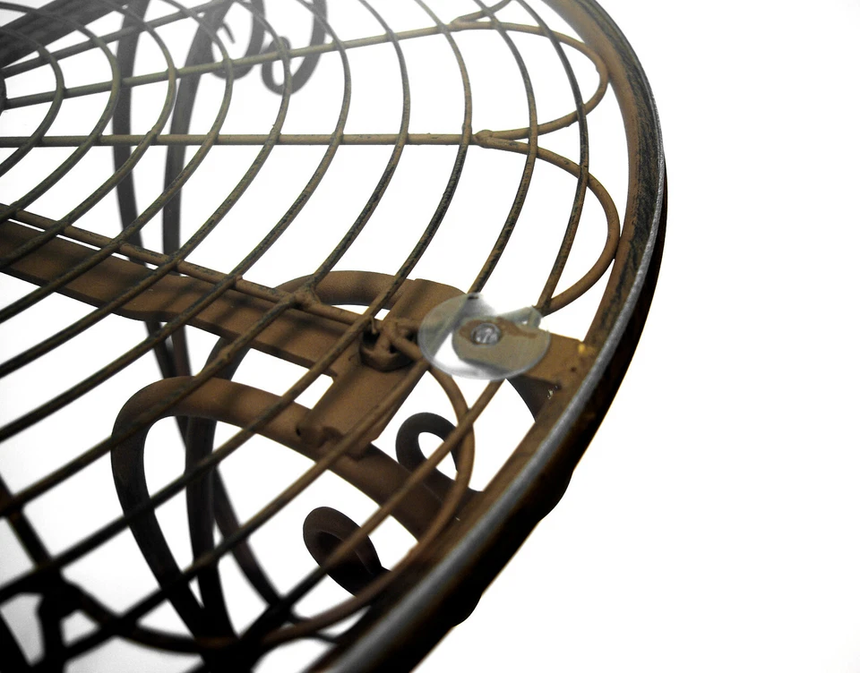 GeKi Trend Bistro-Set 3 teilig Metall Eisen Bistroset Gartenmöbel Set Balkon - Bild 4 von 4