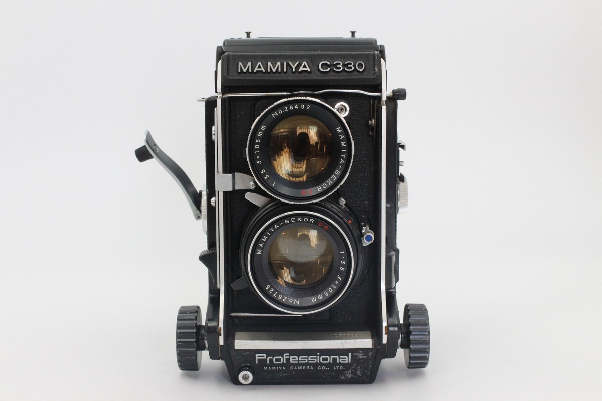 MAMIYA マミヤ C330 Professional 105mm F3.5 EXC5+ ] Mamiya C330 Pro TLR Film Camera DS 105mm F3.5 Lens