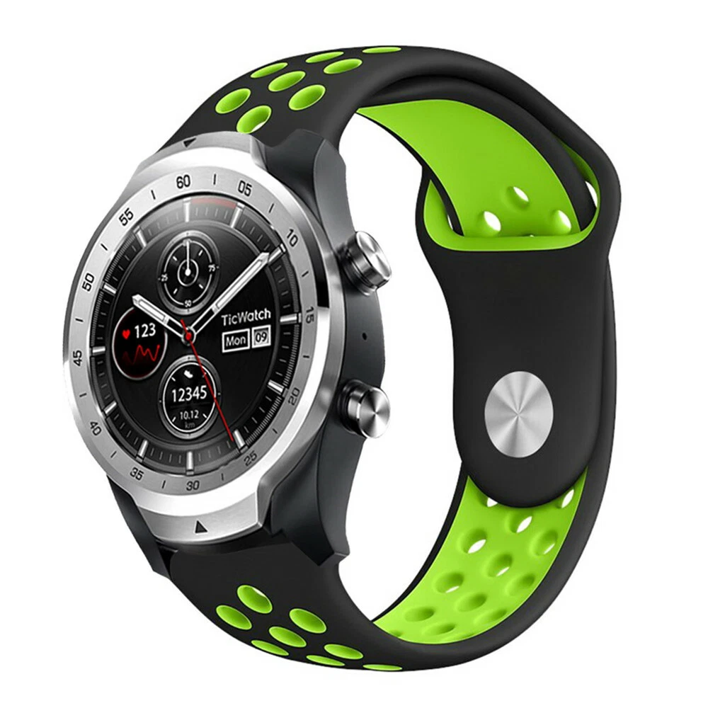 20mm 22mm Watch Band For Ticwatch Pro GTX Quick Release Silicone
