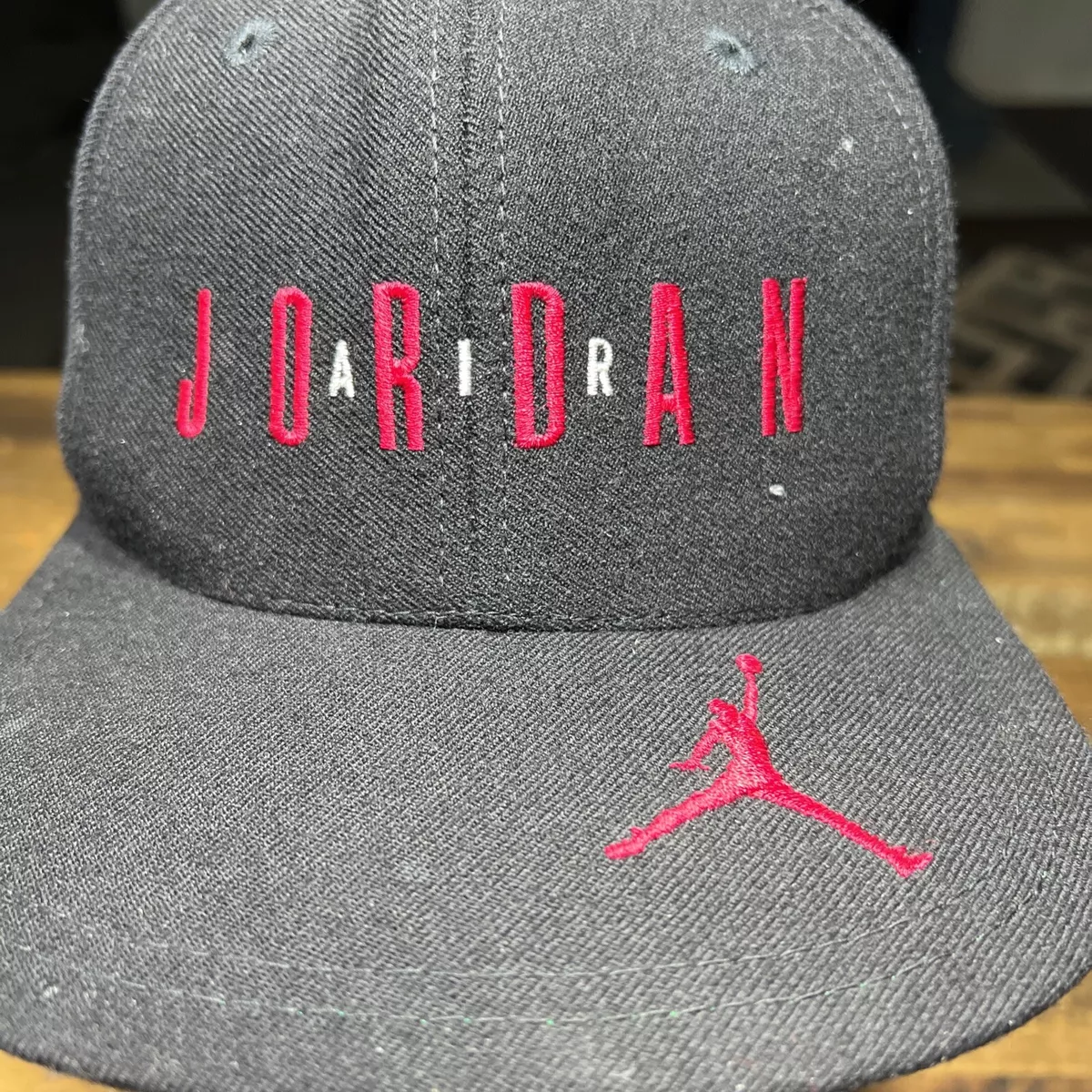 Rare OG Vintage 90s Michael Air Jordan 6 Nike Snapback Wool AUTHENTIC See Pics