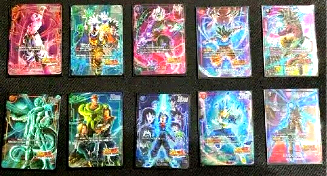 Dragon Ball Fusion World FB05 Dokkan Battle 10 Card Complete