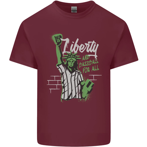 Libertad Y Baseball Camiseta De Algodón Para Hombre - Imagen 55 de 97