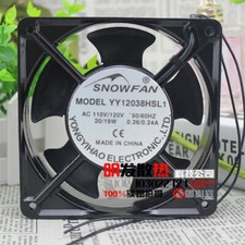 SNOWFAN YY12038HSL1 20W 110V 12038 12CM ball bearing cooling fan