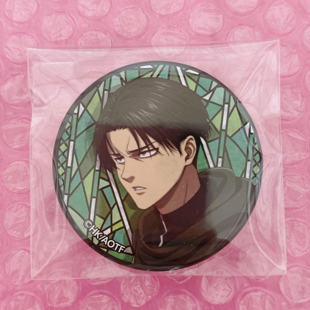 Attack On Titan Levi Can Badge Animate