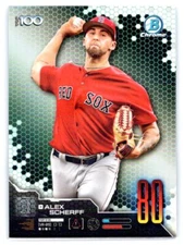 2019 Bowman #BTP-80 Alex Scherff Bowman Scouts' Top 100