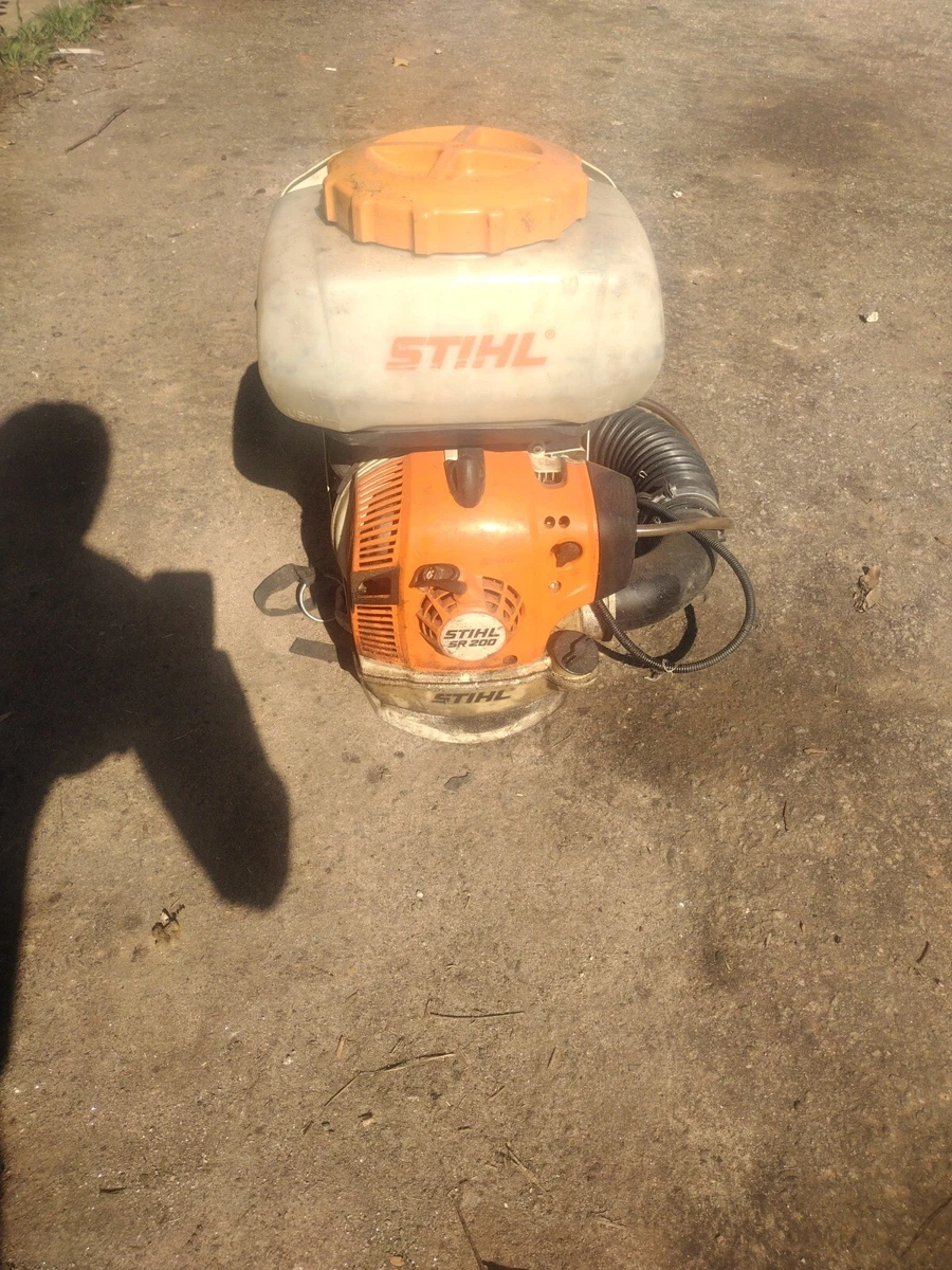 Stihl SR 200 Back Pack Mosquito Sprayer Fogger For Parts Or Repair