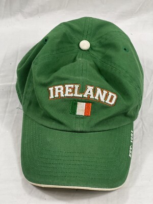 Ireland Hat Green Strapback Baseball Cap