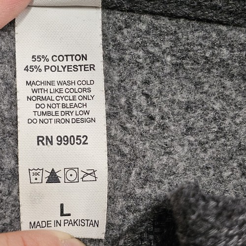 Distressed* Clemson Bros Brewing Hombres Sudadera con Capucha Cremallera Completa Sudadera Grande Gris P0c - Imagen 10 de 13