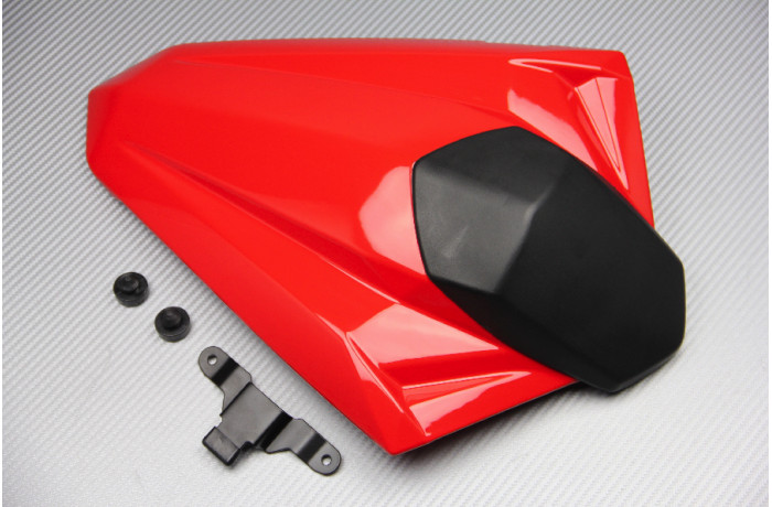 Capot de selle passager rouge Kawasaki Z300 Z-300 ER300 2015 2016 2017 carénage moto