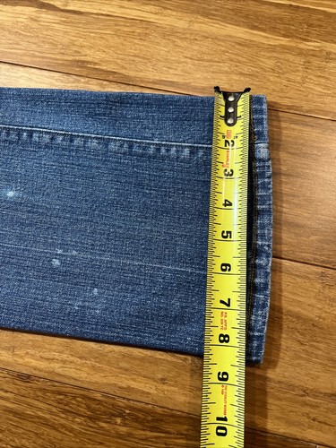 Levis 545 Low Boot Cut Jeans Women’s 8M Medium Wash Blue Denim Low Rise - Picture 9 of 11