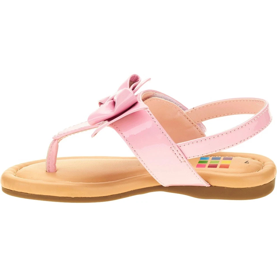 Healthtex Patent Bow Pink Sandal Toddler Girls Various Sizes NWT - Изображение 3 из 4