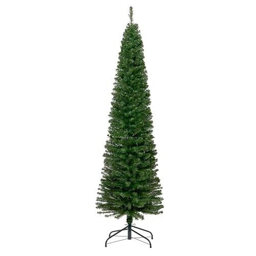 Pencil Christmas Tree - Home Decoration - Green, Grey & Pink, Nonlit/Prelit - Picture 24 of 31