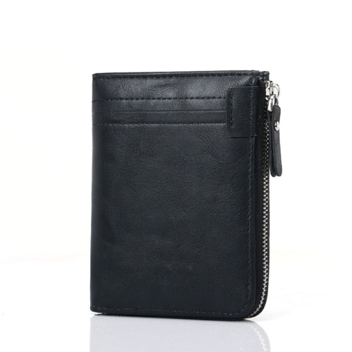 🔥HOT🔥 Mens RFID Blocking Bifold Leather Zipper Wallet ID Credit Card Holder - Picture 8 of 10