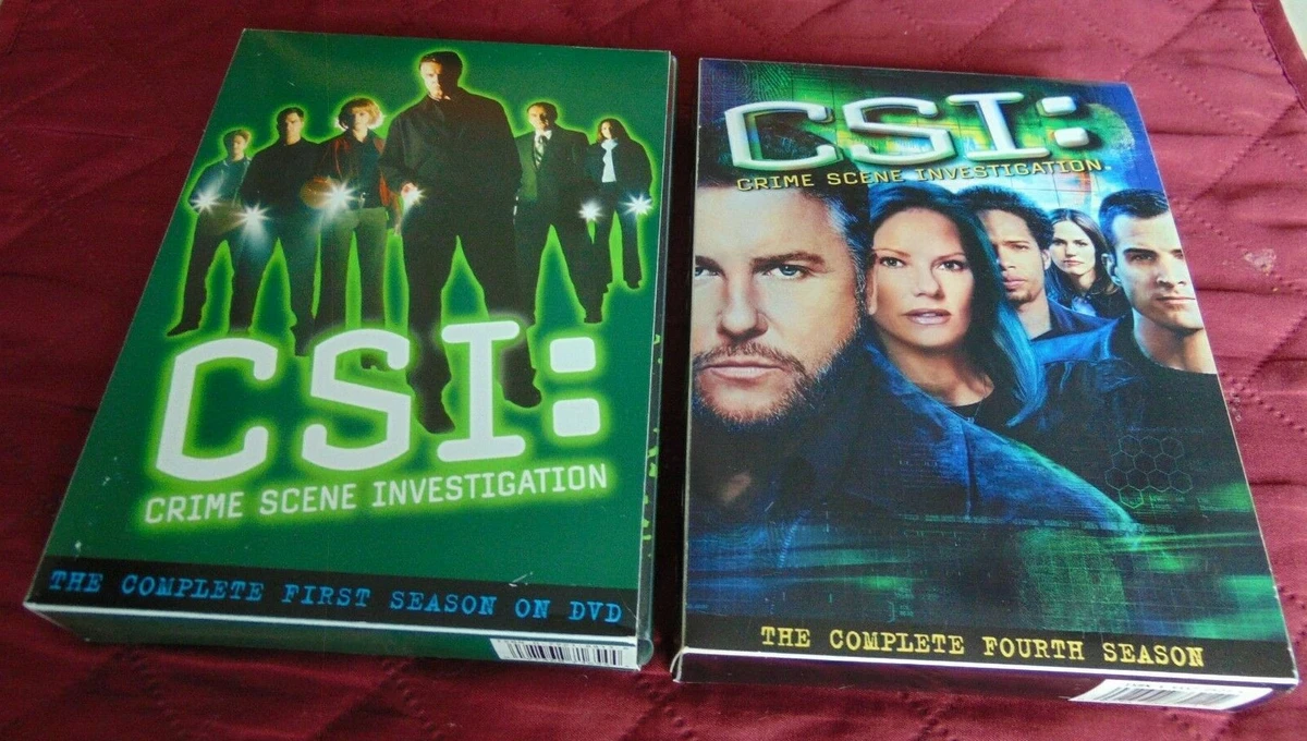 CSI: Season 1-4 DVD 輸入盤 | colegioparaisobauru.com.br