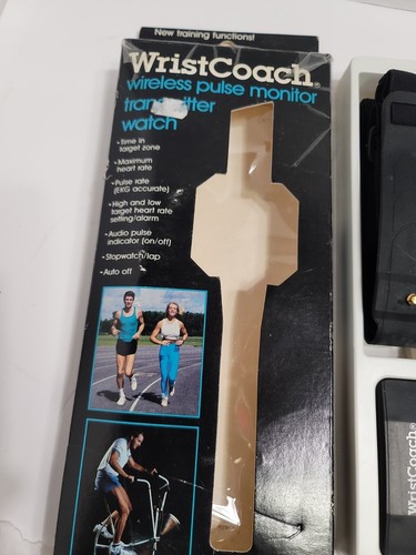 Vtg ELEXIS Wrist Coach Wireless Pulse Monitor Transmitter Watch ** UNTESTED ** - Picture 4 of 8