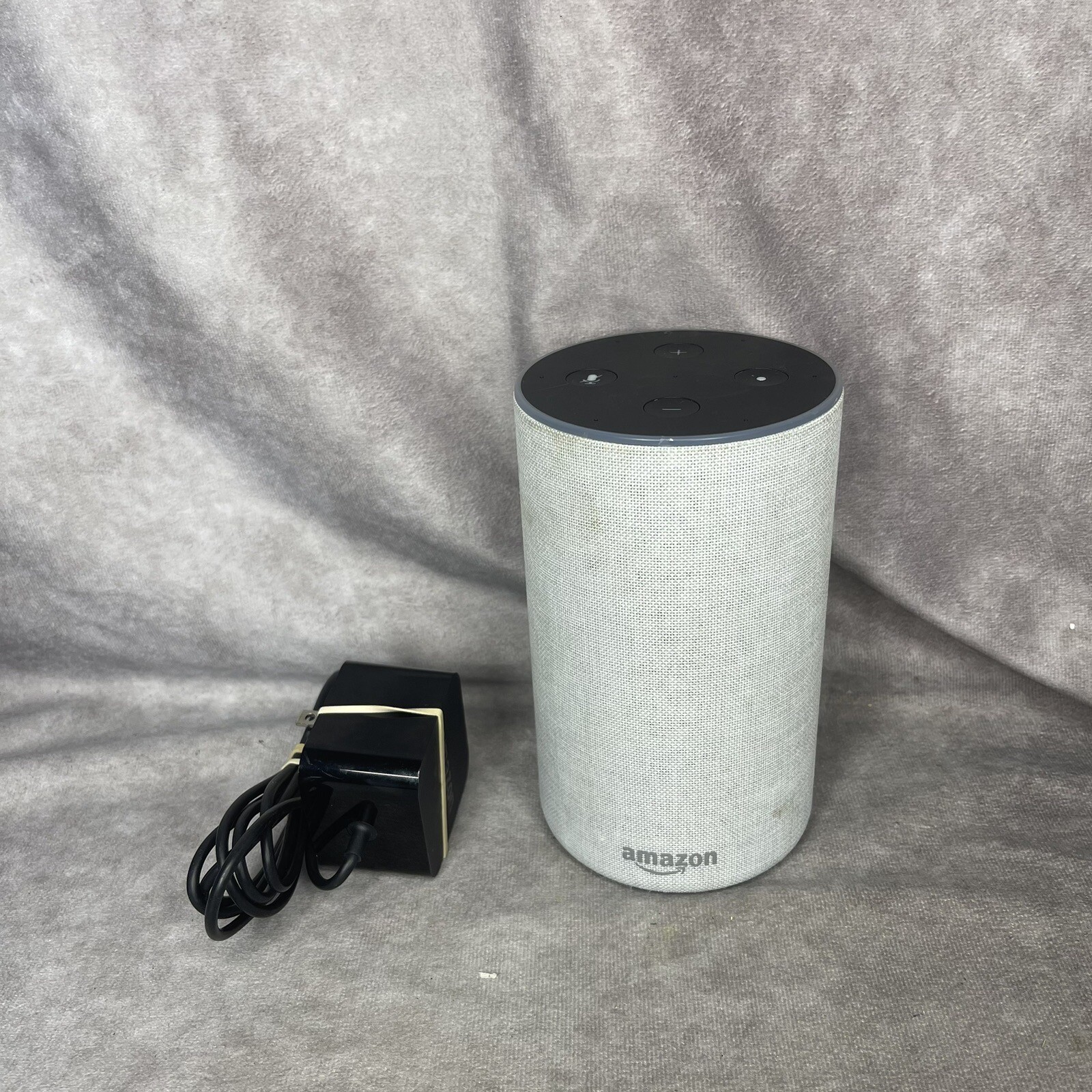 Amazon Echo 2nd Gen Smart Speaker with Dolby Sandstone - Tested & Verified-image