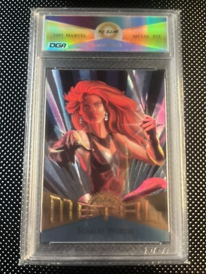 Scarlet Witch 1995 Marvel Metal DGA PC Slab 