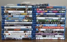 Huge Lot Of 31 Brand New Sealed Different Blu Ray Movies - NO SLIPCOVERS