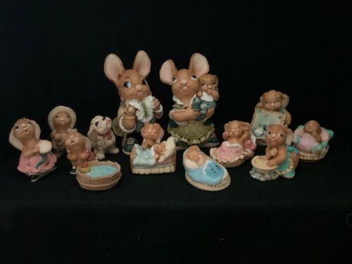 Vintage Collectible Pendelfin Rabbits Made in England (Choose from Assortment)