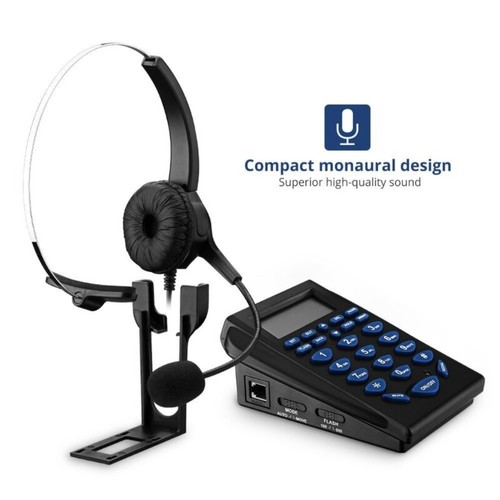 Plugs &Play Call Center Headsets Telephone for Easy System Integration - Zdjęcie 4 z 8