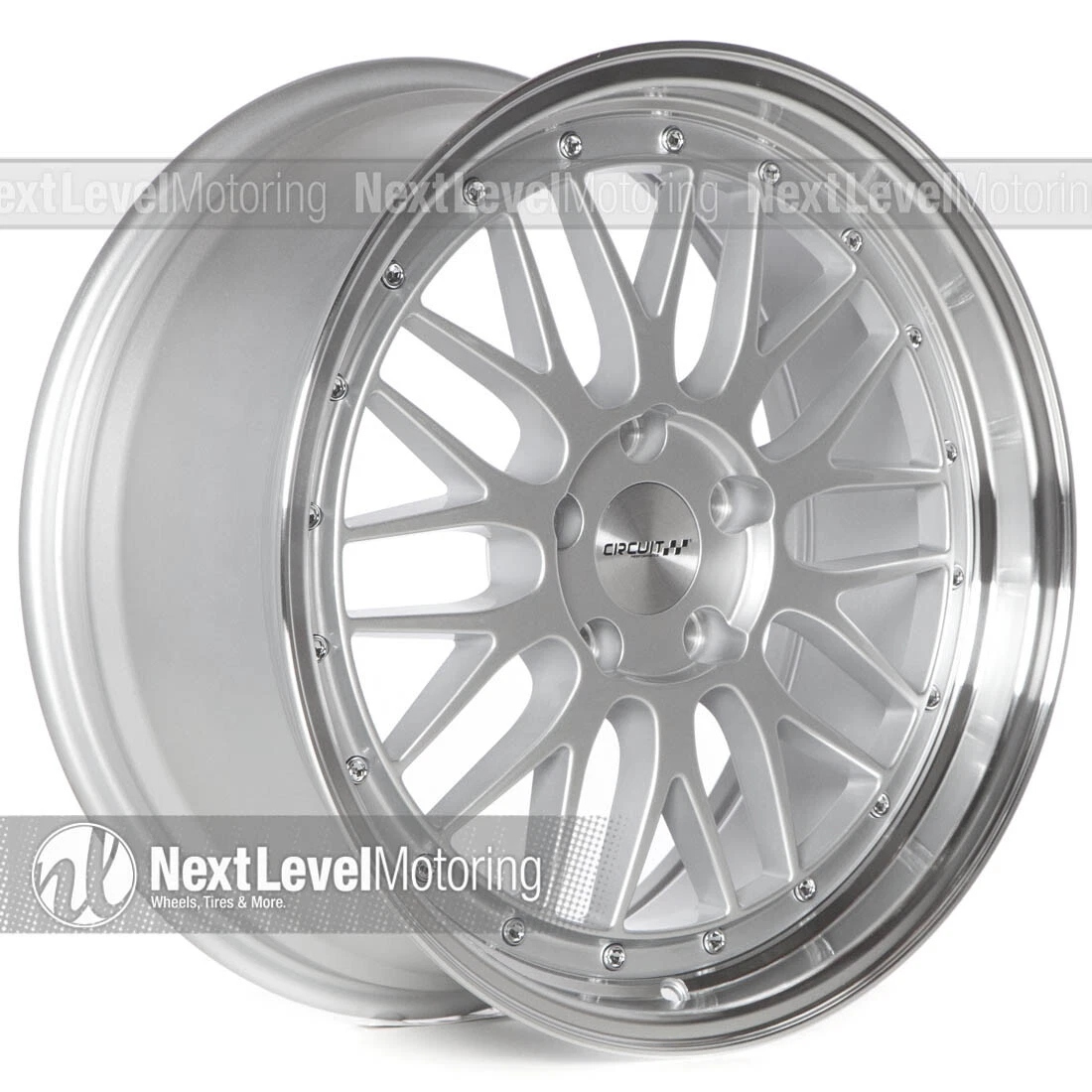 CIRCUIT CP30 18x8 5-114.3 +35 SILVER WHEELS FITS SCION TC XB