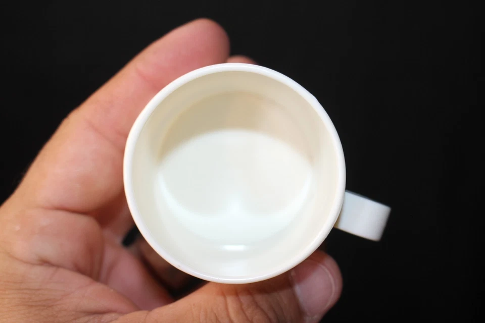 GENUINO Juguete de Repuesto Vintage PASO 2 COCINA Taza de Café Blanco Juego de Simulación Foto 2 de 4