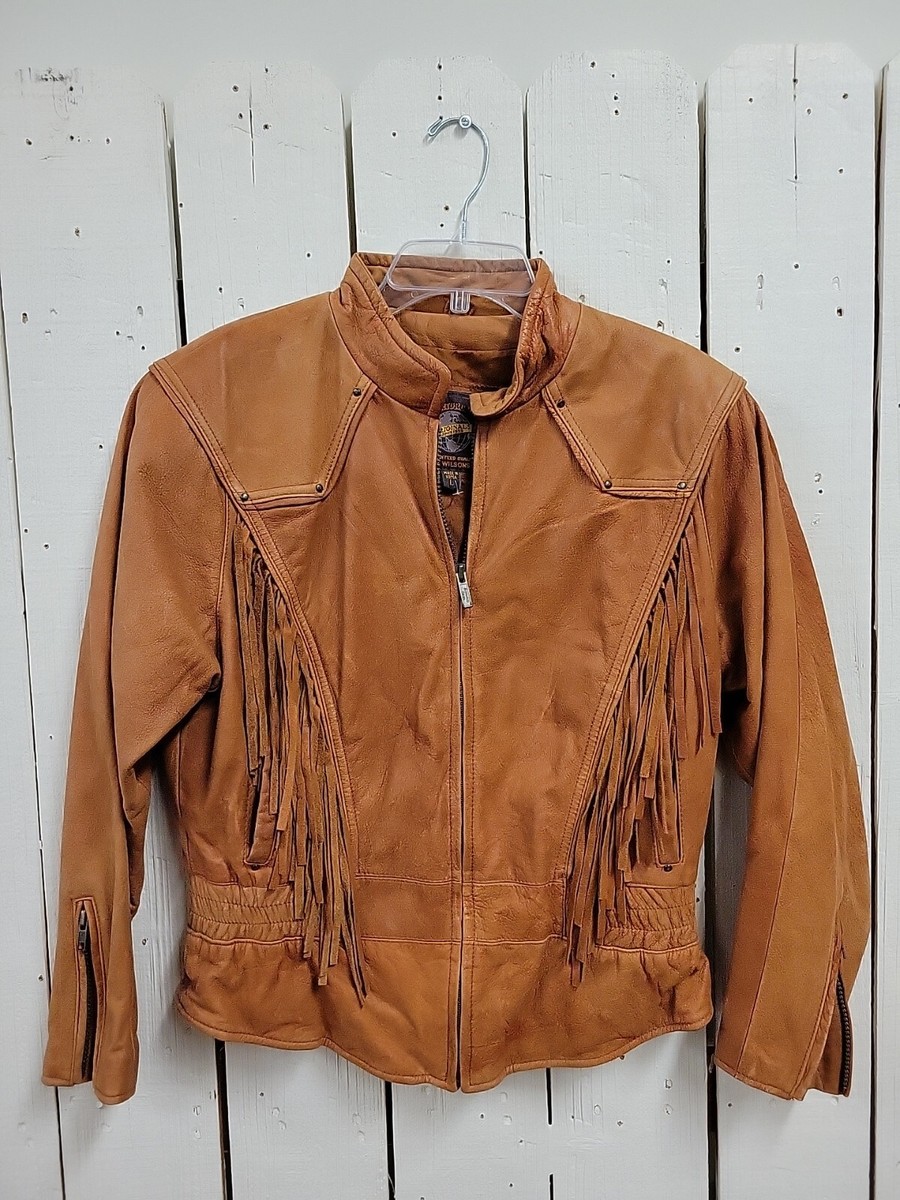 Wilsons 'Adventure Bound' Leather Fringed Bomber Western Wilsons 'Adventure Bound' Leather Fringed Bomber Western