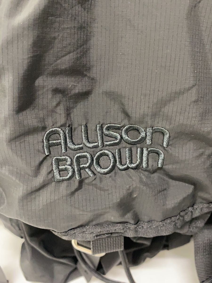 Black Solid Nylon Rucksack Backpack by Allison Br… - image 5