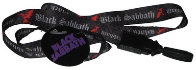 Black Sabbath CD Visionary Licensed (2005) Music Black Lanyard