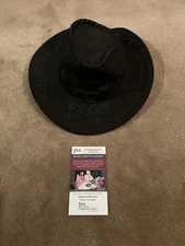 David Koechner Autographed Cowboy Hat Anchorman The Office JSA AUTHENTICATION