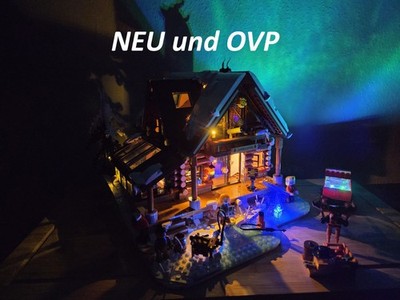 Lumibricks L9090 Aurora Cabin  inkl. LED Licht Set 2425 Teile NEU OVP