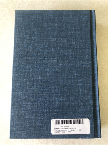 The Celebration Hymnal Songs and Hymns for Worship 1997 Blue Hardcover KJV - Picture 4 of 7