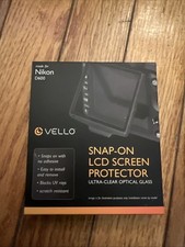 SPSO-ND600 Snap-On Glass LCD Screen Protector for Nikon