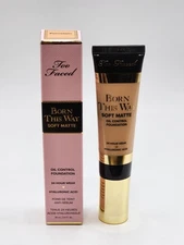 Too Faced Born This Way Soft Matte Oil Control Foundation Porcelain New