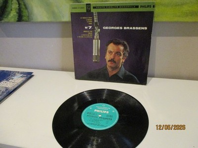 Georges Brassens Nr. 7 LP Vinyl  Schallplatte Chanson 10er  VG bis VG+Georges1