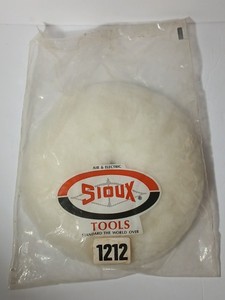 1970s New Old Stock Vintage Sioux Wool Polishing Pad Model 1212 Sioux Tools NOS