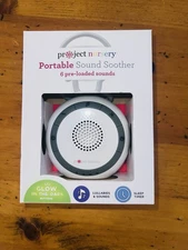 Project Nursery Portable Sound Soother - 6 Pre-loaded Sounds Infant White Noise